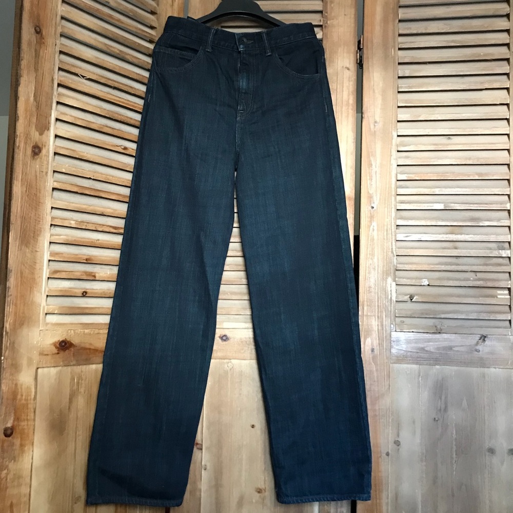 Helmut Lang Y2K Style Wide Leg Jeans