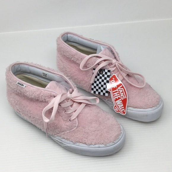 vans shearling chukka