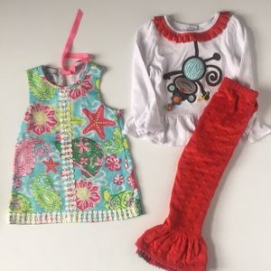 MudPie baby bundle size 2T/3T