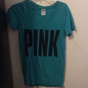 Teal V.S v-neck size M