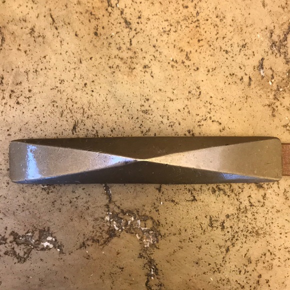 St John Tan Italian Leather Belt main image 6