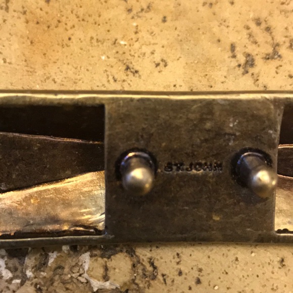 St John Tan Italian Leather Belt