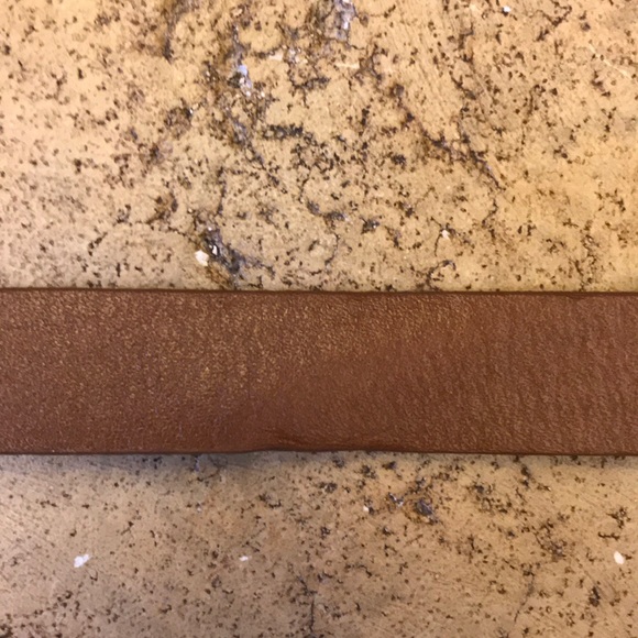 St John Tan Italian Leather Belt