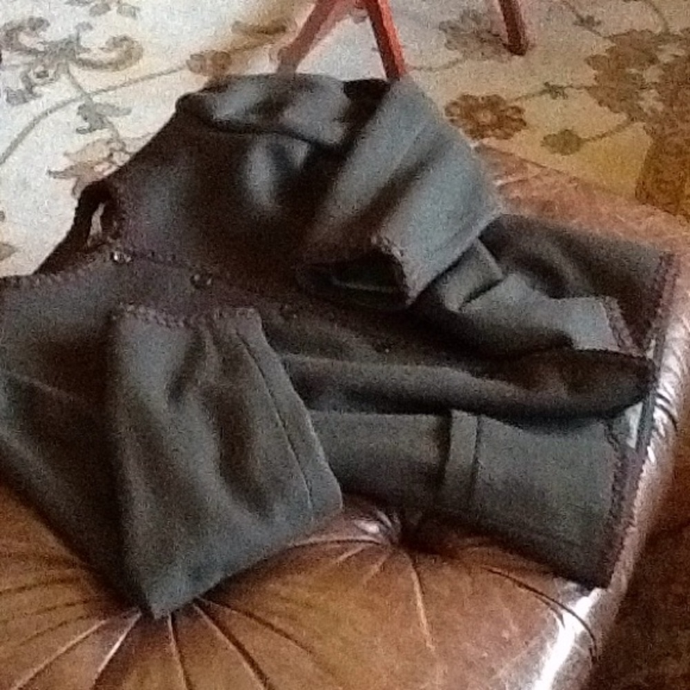 SZ Small Emanuel Ungaro made in Italy, wool blazer