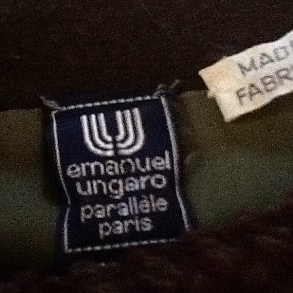 SZ Small Emanuel Ungaro made in Italy, wool blazer - Picture 3 of 8