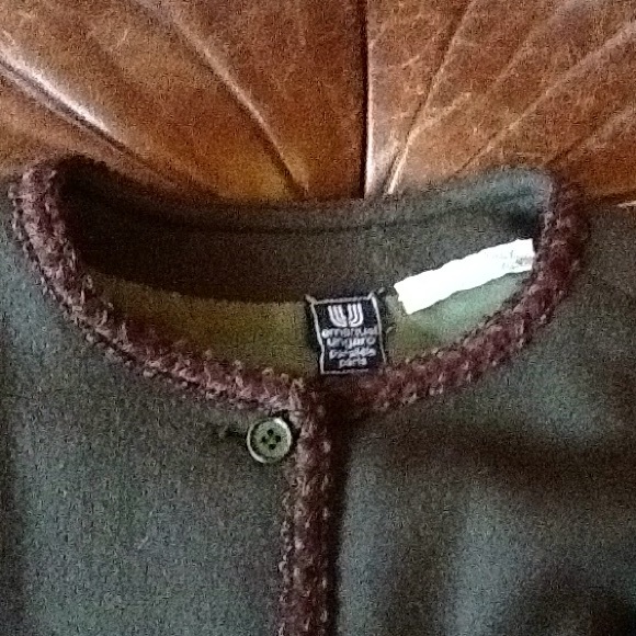 SZ Small Emanuel Ungaro made in Italy, wool blazer - Picture 4 of 8