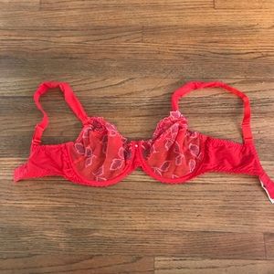 Proms Donna red bra