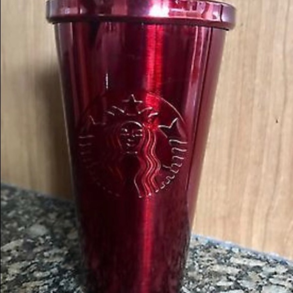 Red Starbucks Tumblr Mug
