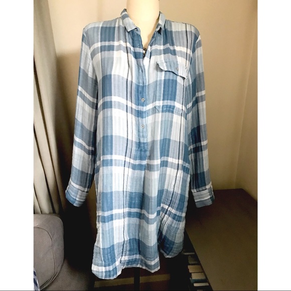 Lou & Grey Dresses & Skirts - 🆕 Listing! Lou & Grey Plaid Dress with Pockets