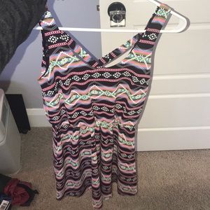 Nordstroms, lush patterned dress size xs