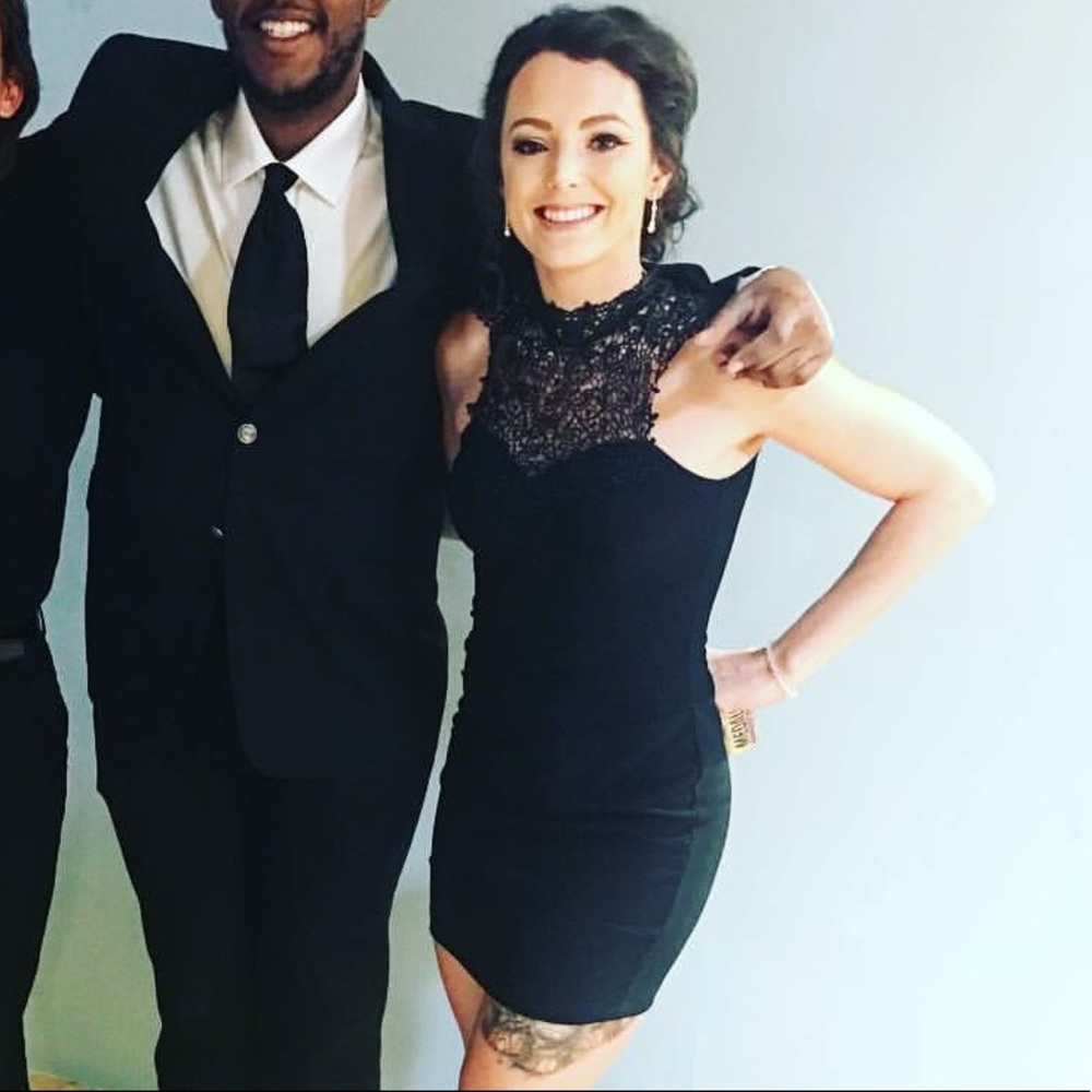 Honey and Rosey cocktail NYE dress