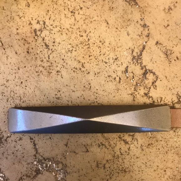 St John Tan Italian Leather Belt main image 4