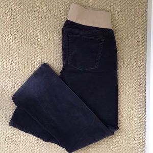 Gap Maternity Navy Corduroy Pants - Size 29/8