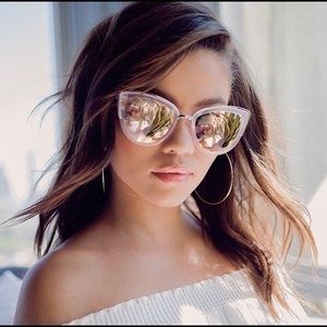 What My Girl Cat Eye Sunglasses - Pink