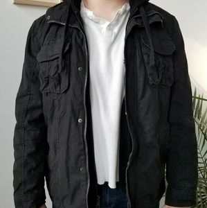 Sonoma cotton shell hooded jacket