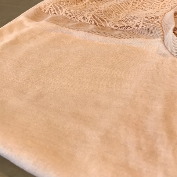 BCBGMaxAzria blush lace top - Picture 5 of 5