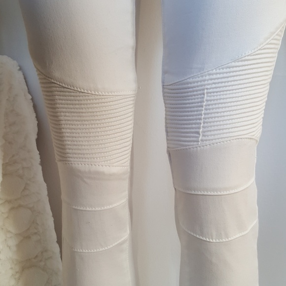 ROMA STUDIO WHITE  STRETCH JEANS - Picture 5 of 7