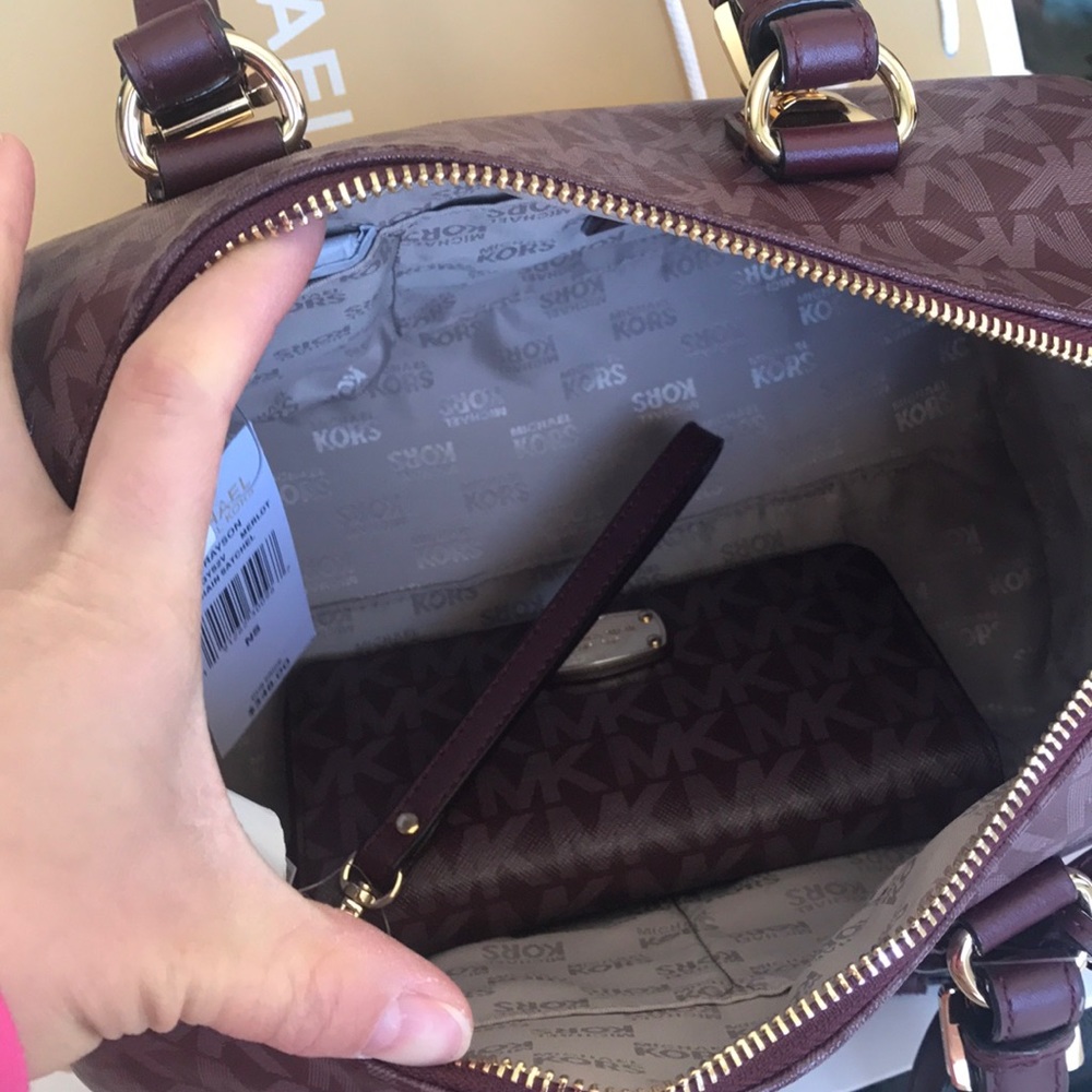 ⭐️❤️mk Grayson set❤️chain Satchel - Picture 6 of 8