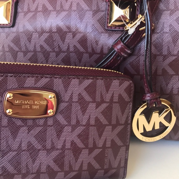 ⭐️❤️mk Grayson set❤️chain Satchel - Picture 2 of 8
