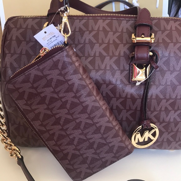 ⭐️❤️mk Grayson set❤️chain Satchel - Picture 8 of 8