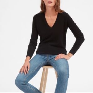Everlane Cashmere V-Neck Sweater