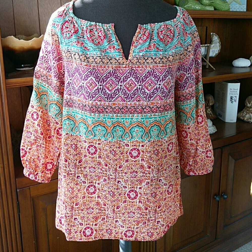 Ralph Lauren BoHo style Blouse