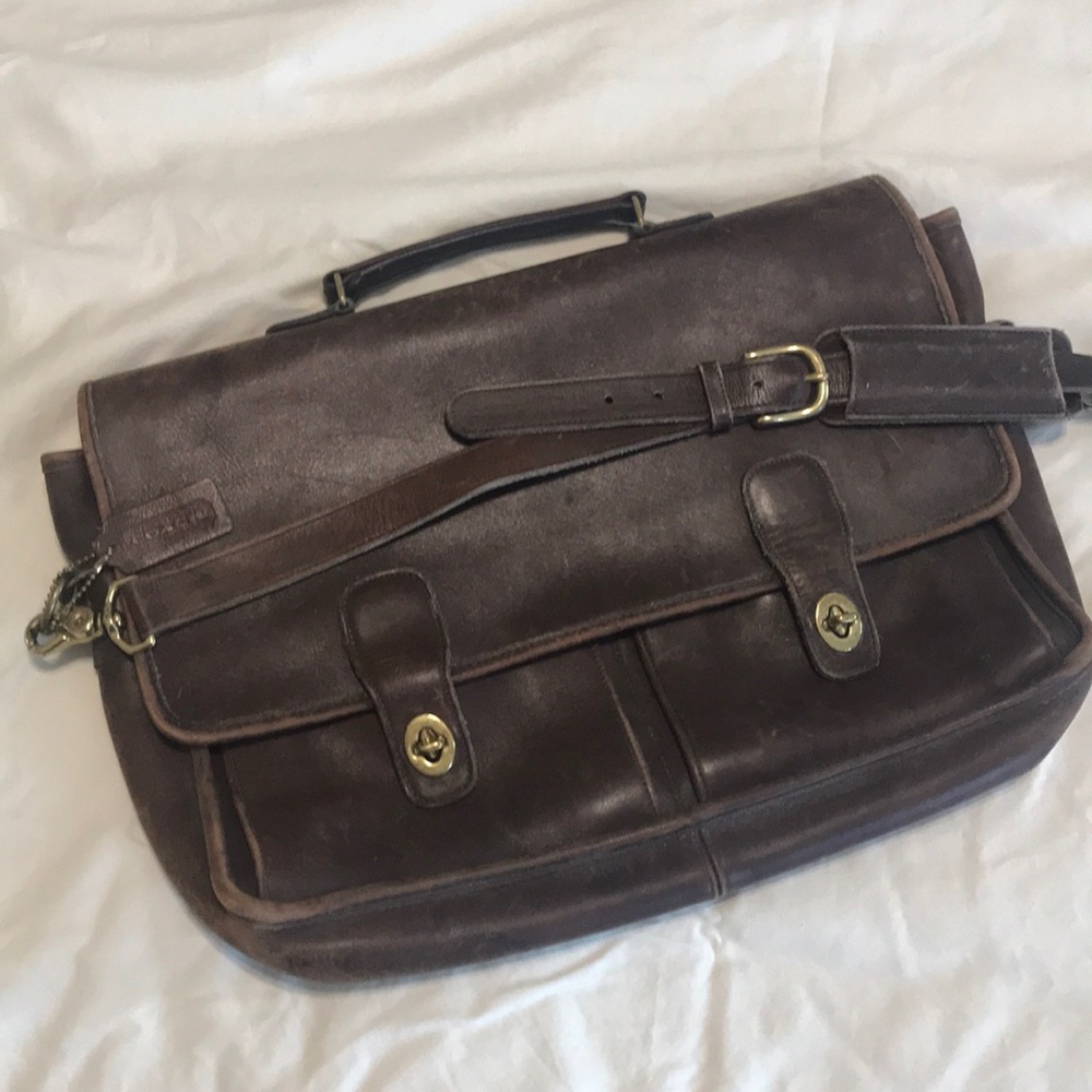 Vintage coach briefcase