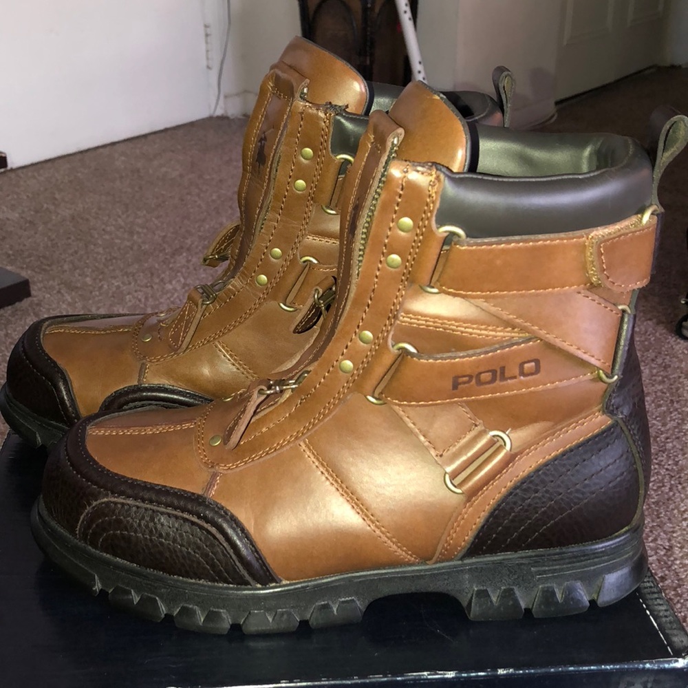 Men’s Polo Ralph Lauren Taurin II Boots 👀👏🏾👍🏾