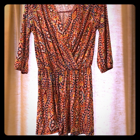 Gilli Dresses & Skirts - Patterned-long-sleeved romper