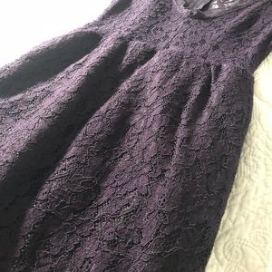 Aritzia Babaton Plum Purple Dress