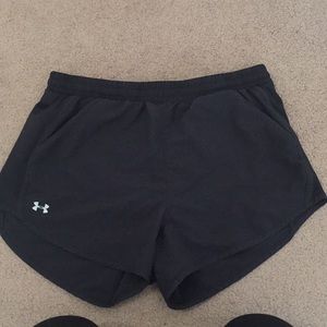 Under Armor black shorts