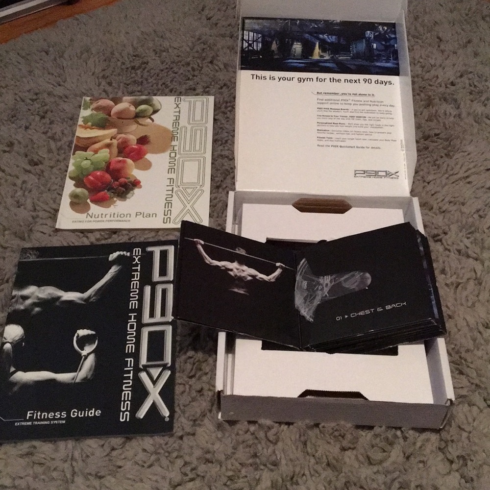 P90X workout DVD set