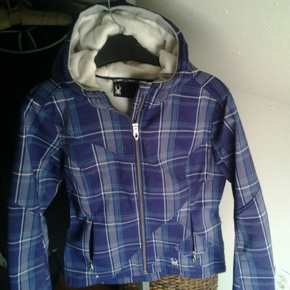 Spyder hooded thermal coat, size S