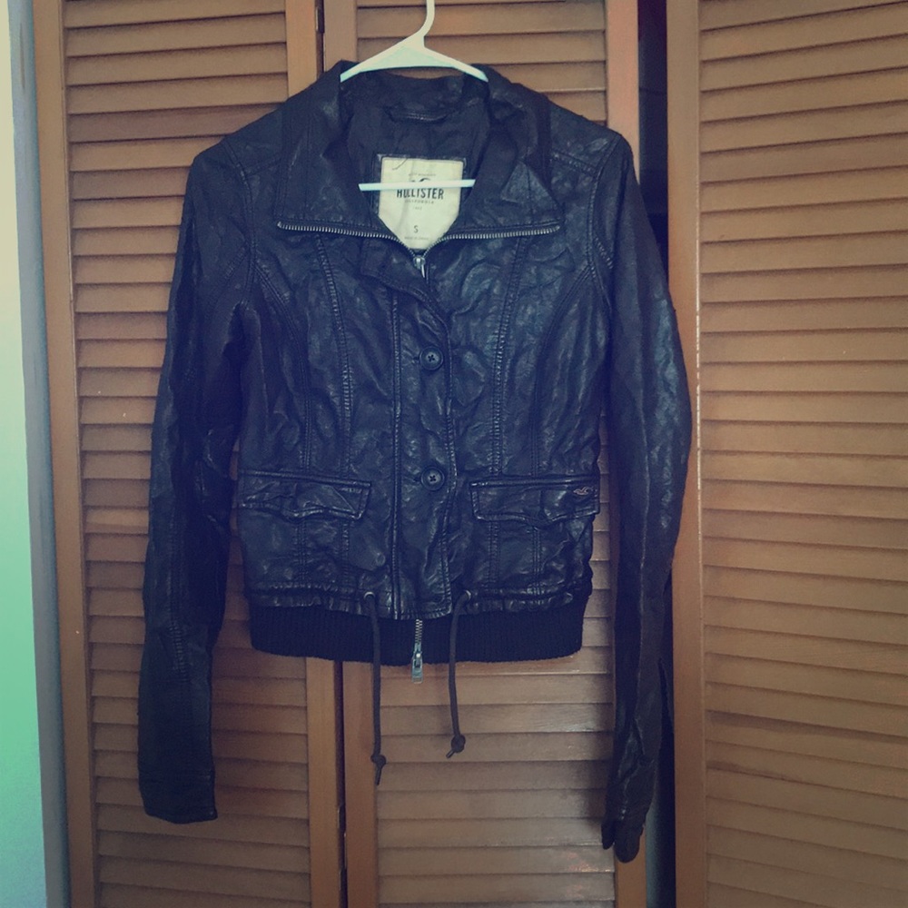 Leather jacket