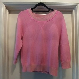 J. Crew Pink Cashmere Sweater Top
