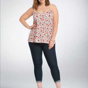 Torrid Floral Print Cami Top 3X