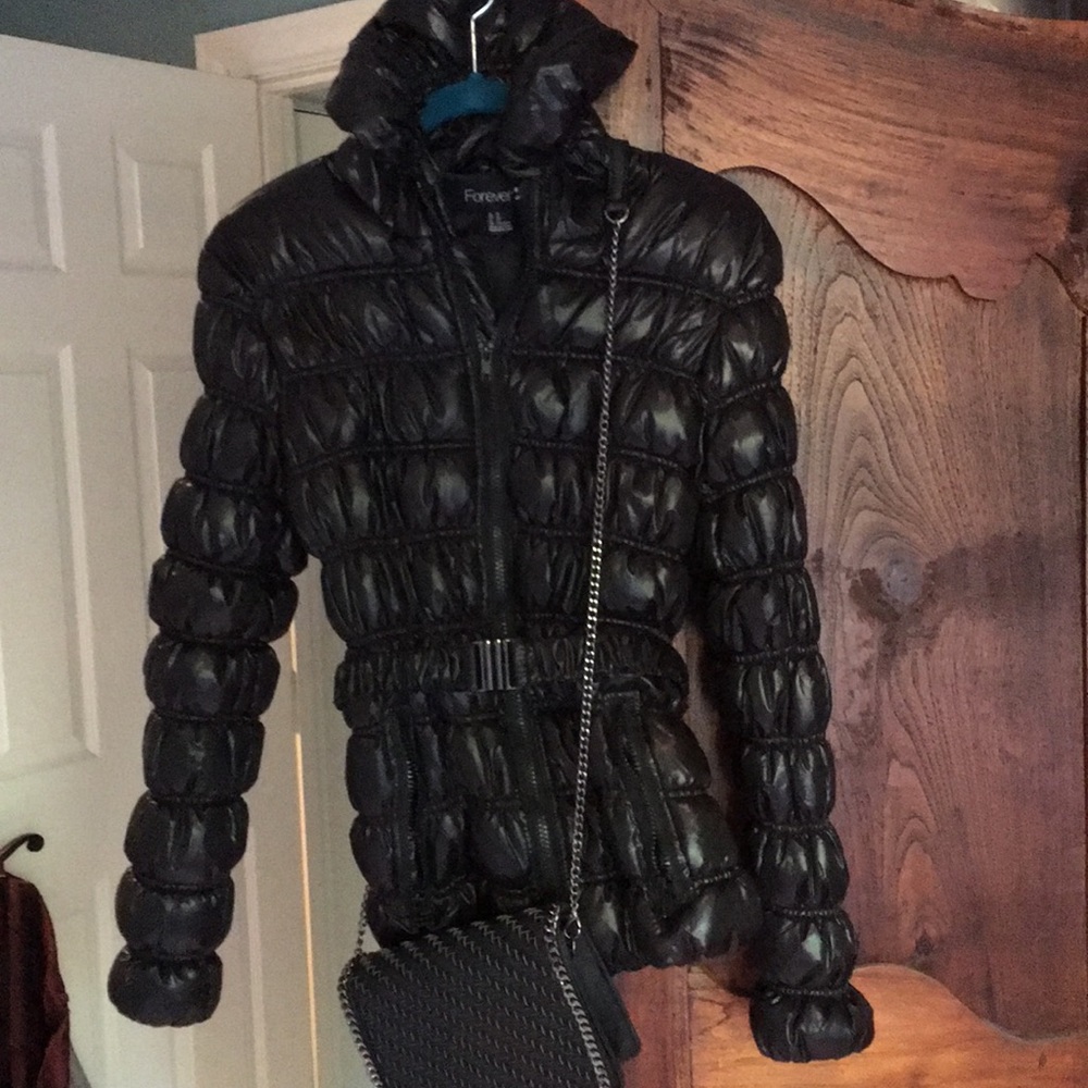 Forever 21 CUTE puffy jacket!