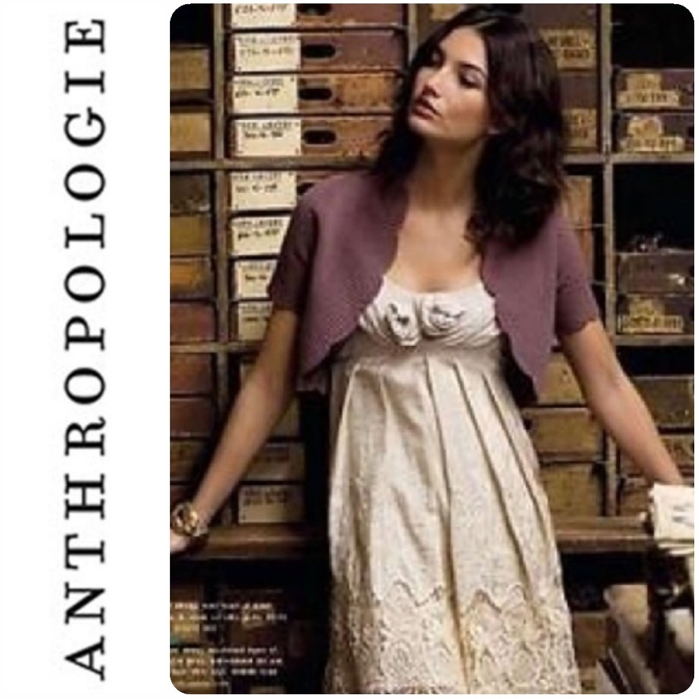 Left of Center rare silk tea dress