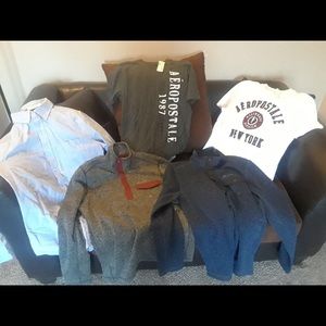 5 MENS SMALL SHIRTS ALL FOR 100$ TAGS ATTACHED