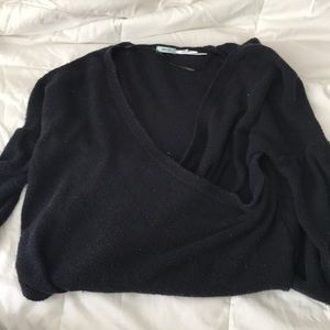 Urban Outfitters Kimchi Blue Wrap Sweater