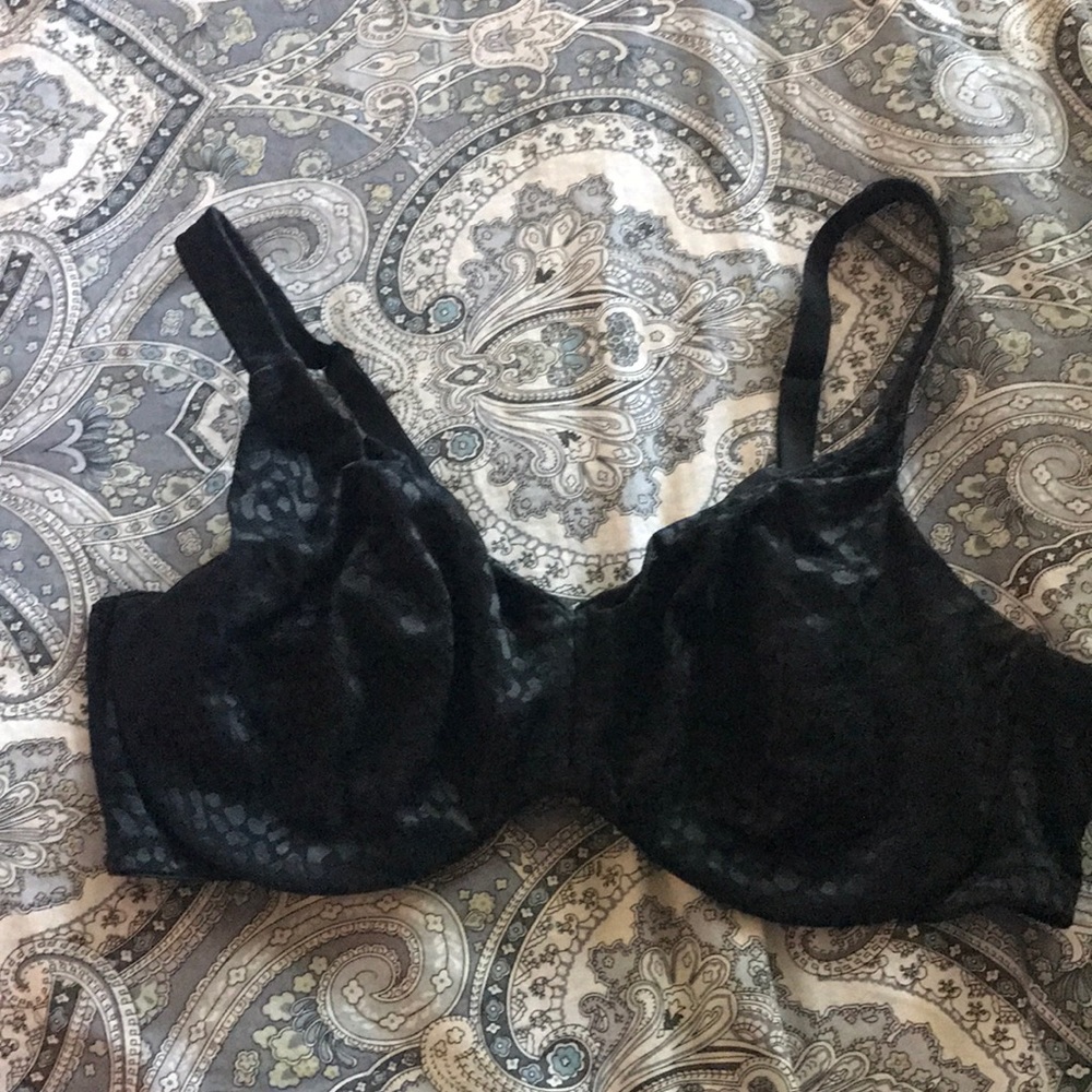 Soma Bra Black, 40D, Emma Style Lace