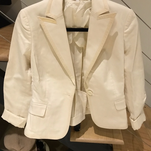 How & Wen Blazer with piping and elbow pads - Picture 6 of 8