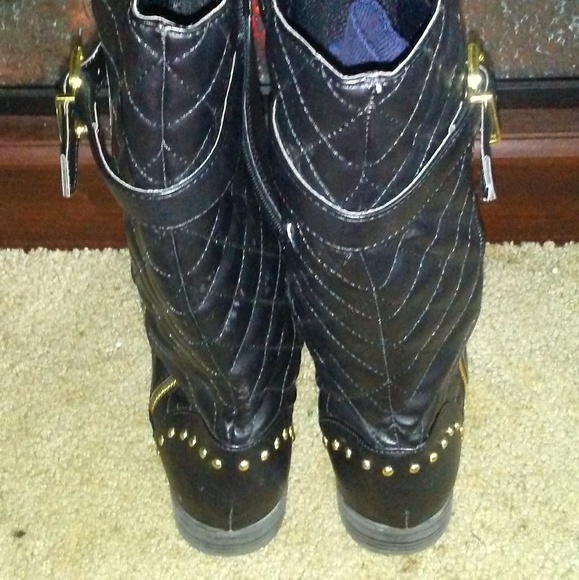 Girls stylish leather boots - Picture 2 of 5