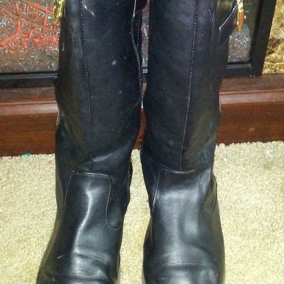 Girls stylish leather boots - Picture 4 of 5