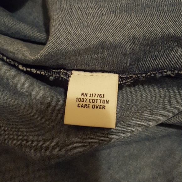 Speed Limit Denim Chambray Shirt - Picture 8 of 8