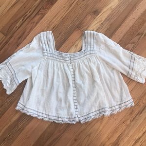 Free people flowy boho top