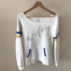 Soft Wifey Sweatshirt:)