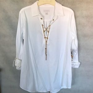 🐼✨womens white blouse size S
