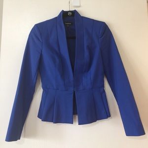 Royal blue BEBE peplum jacket 🖤