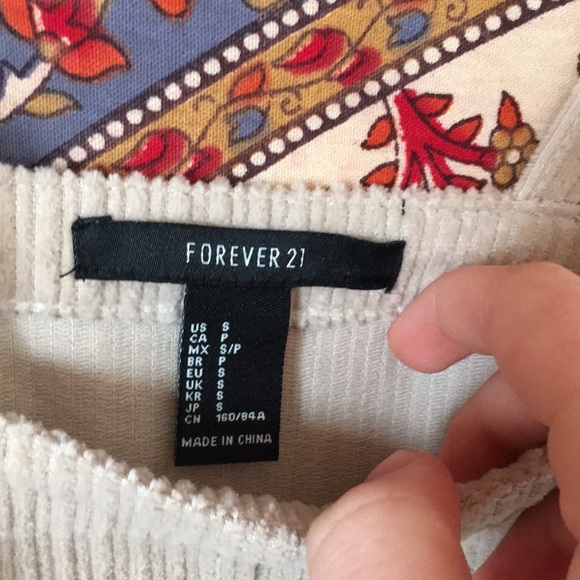 Cream Overall Dress - Picture 2 of 3